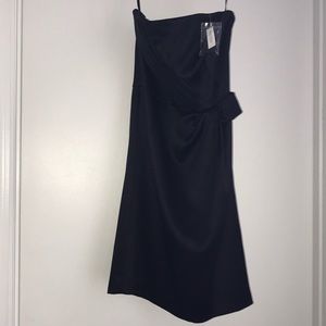 White House Black Market Cocktail Strapless Dress